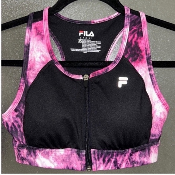 Fila Other - ❤️‍🔥FIRM PRICE❤️‍🔥 NWOT FILA SPORT® Zip Front Medium-Impact Sport bra